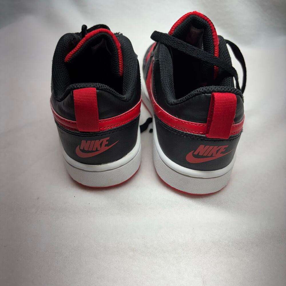 Nike Court Borough Low - Youth Size 5.5 - Red & Black - Picture 8 of 8